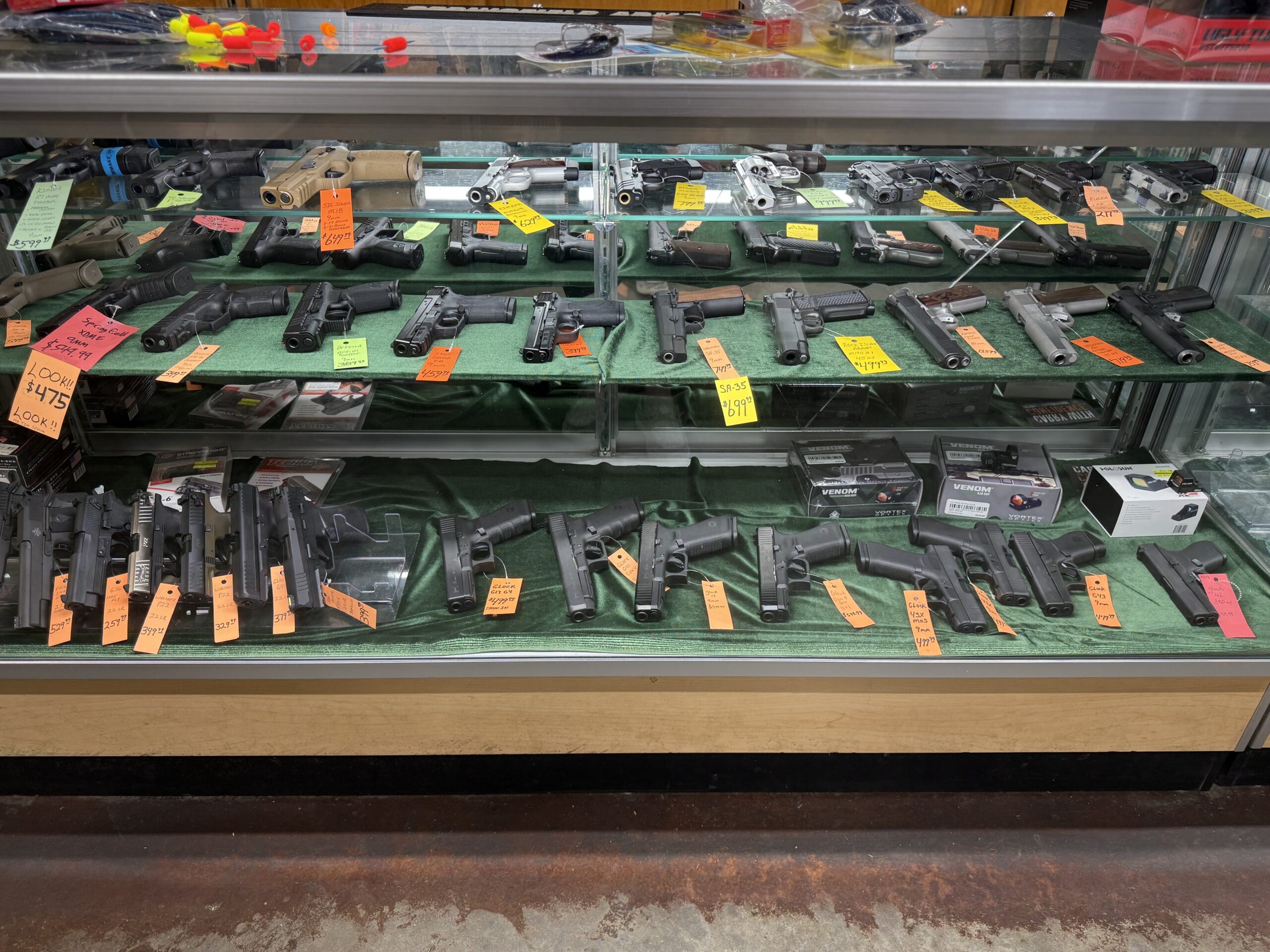 Pistol counter